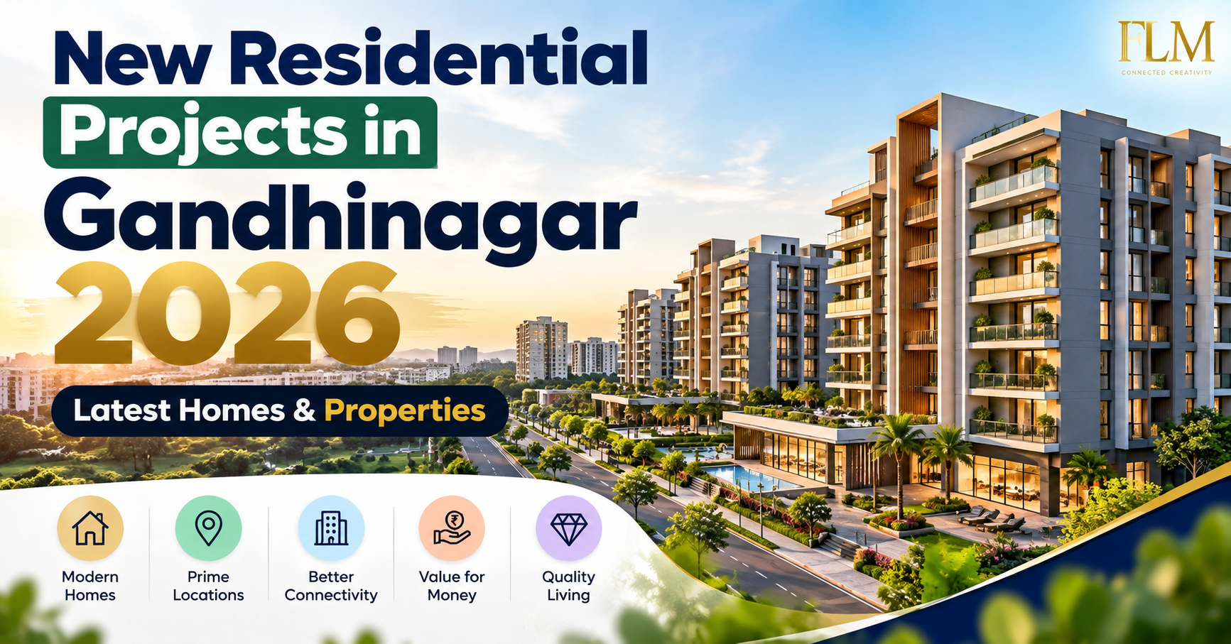 New Residential Projects in Gandhinagar 2026: Latest Homes & Properties